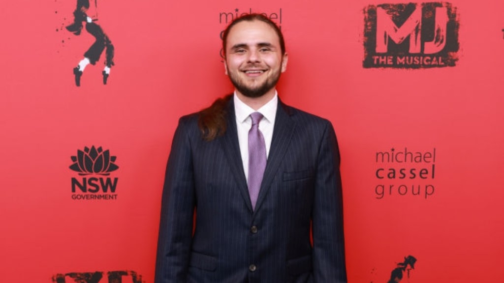 Michael Jackson's Son Prince Attends Australian Premiere of ‘MJ: The Musical'