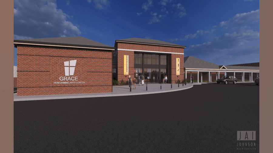 New Grace Performing Arts Center facility to include much needed space to grow