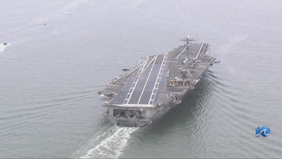 Bittersweet homecoming for USS Harry S. Truman