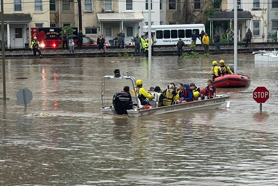 Lawmakers tour flooded Western Maryland