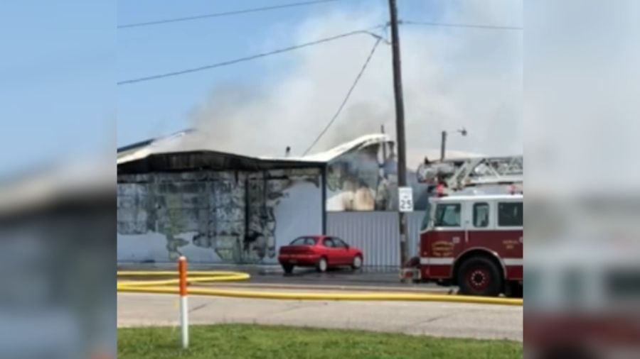 Multiple crews responding to fire at Forest Constructions in Luxemburg