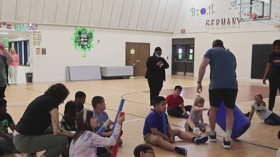 Triad adapted PE specialist brings joy to student exercise