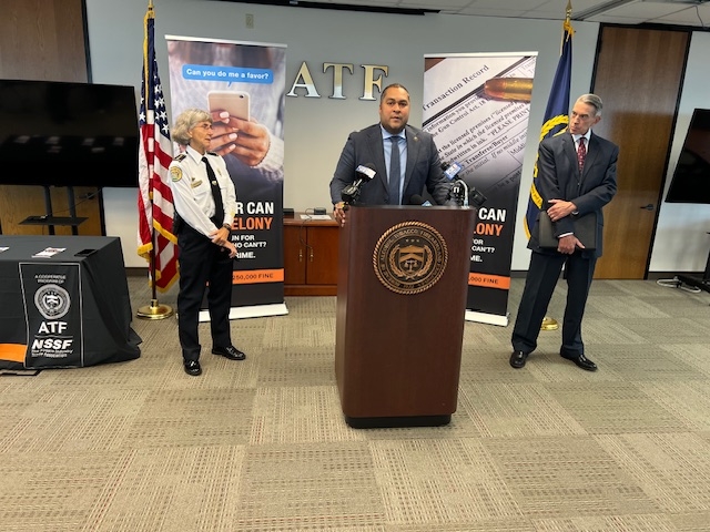 ATF campaigning in New Orleans against illegal firearm purchases