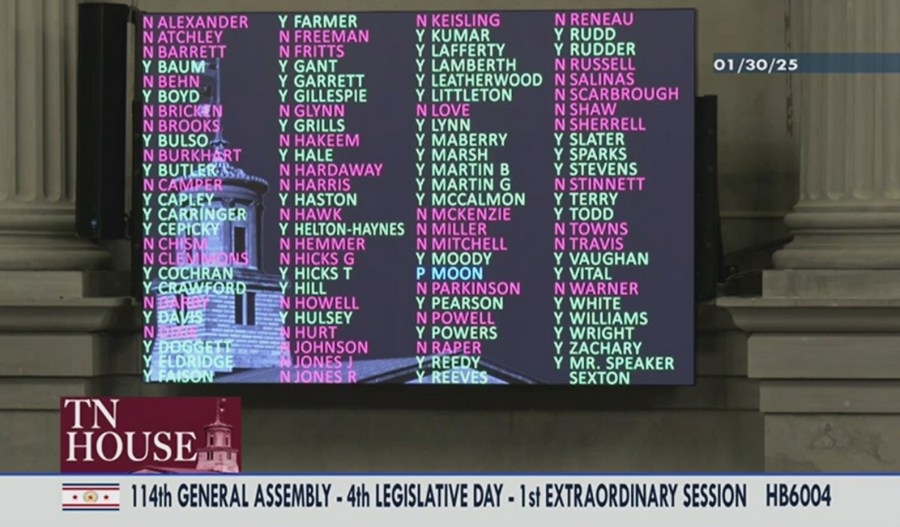 NE TN House delegation splits 4-4 as vouchers pass