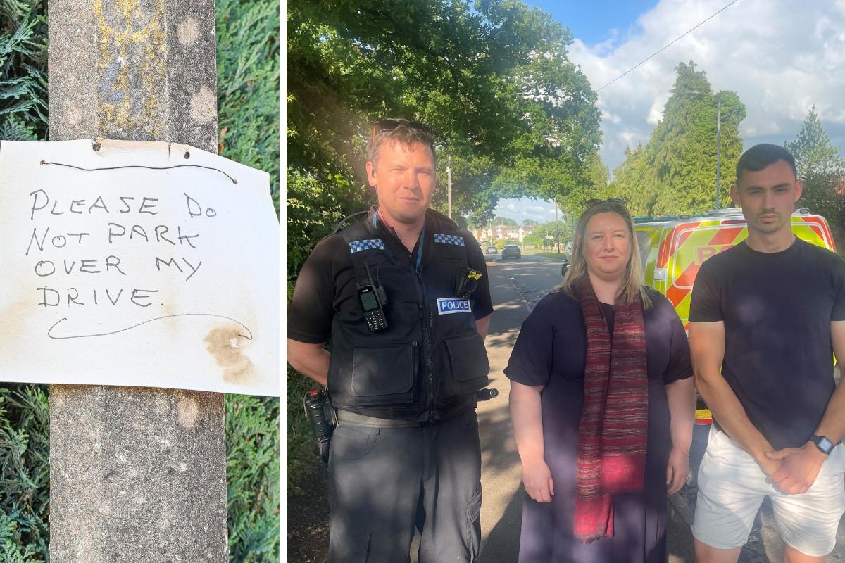 'My late wife's hearse was blocked by idiot's bad parking' in nightmare road