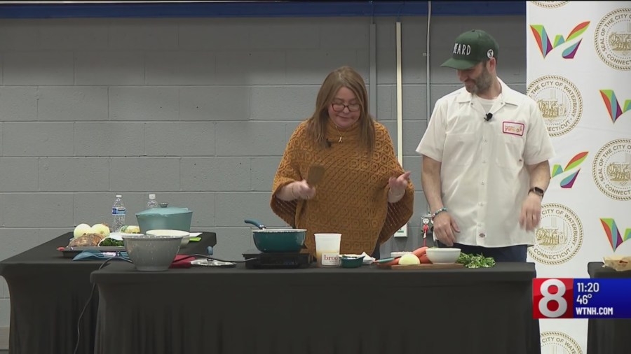 Waterbury PAL hosts Rachel Ray for cooking demo