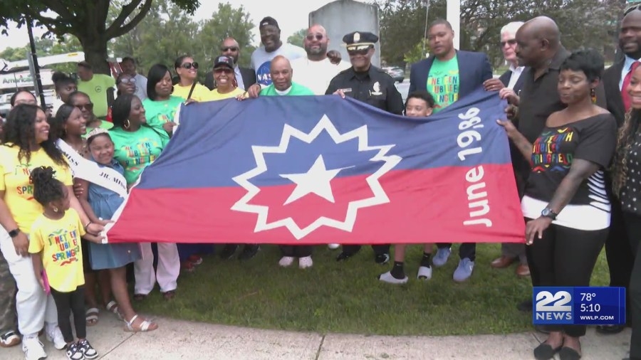 Springfield Juneteenth Jubilee Committee hosts annual flag raising ceremony