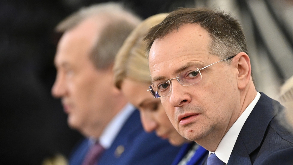 Ukraine ‘didn't exist in 12th century', Russia's Medinsky tells NATO boss