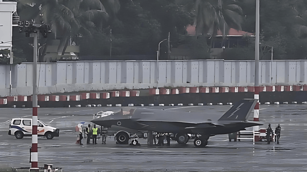 British F-35 jet grounded in southern India