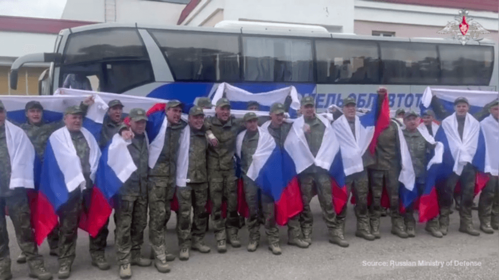 More Russian POWs brought back from Ukraine