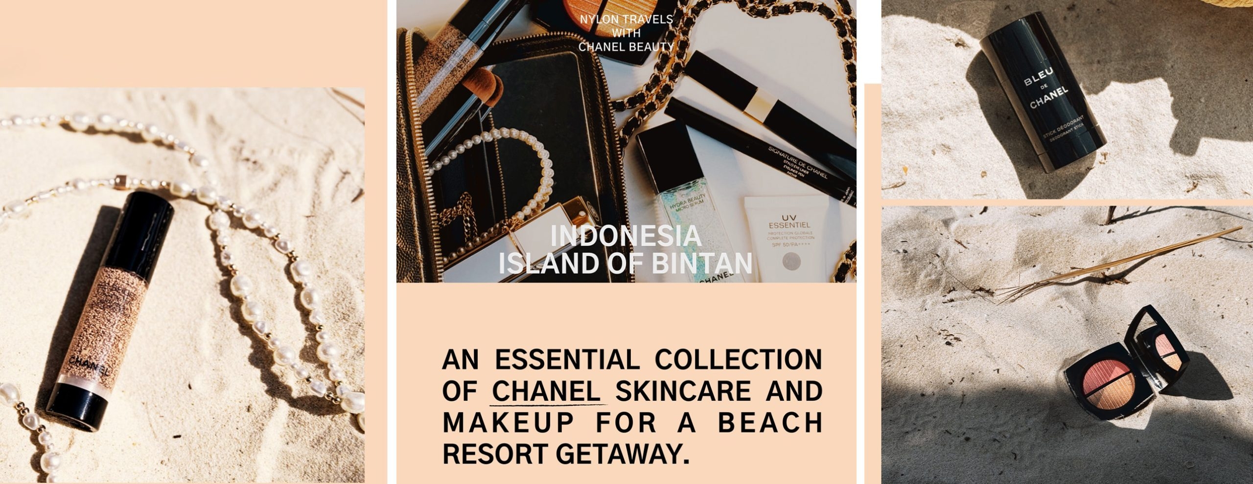 Editor's Picks: An Essential Collection of CHANEL Skincare and Makeup for a Beach Resort Getaway