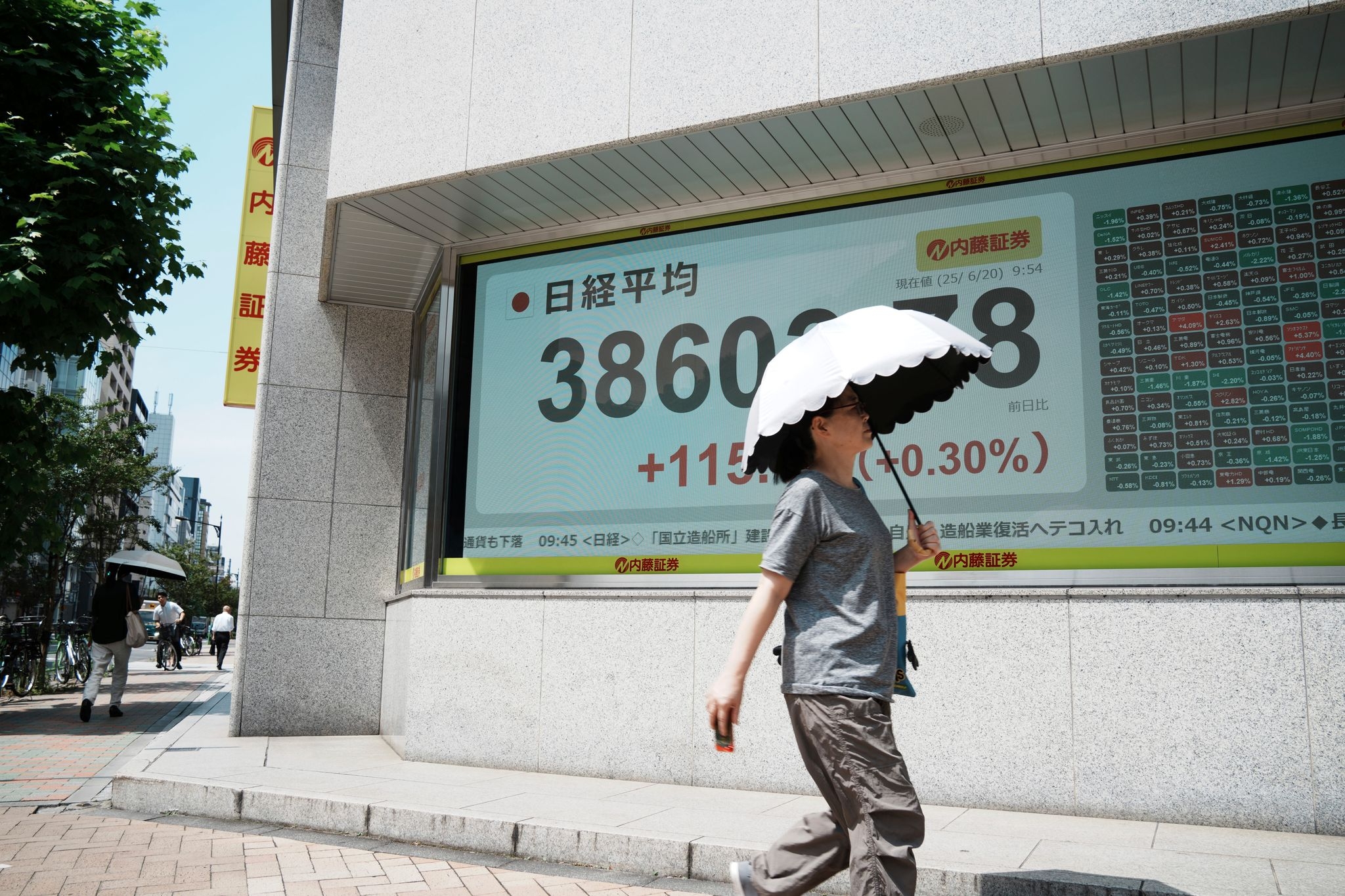Asian shares are mixed and oil gains as world waits to see if U.S. will join Israel's war against Iran