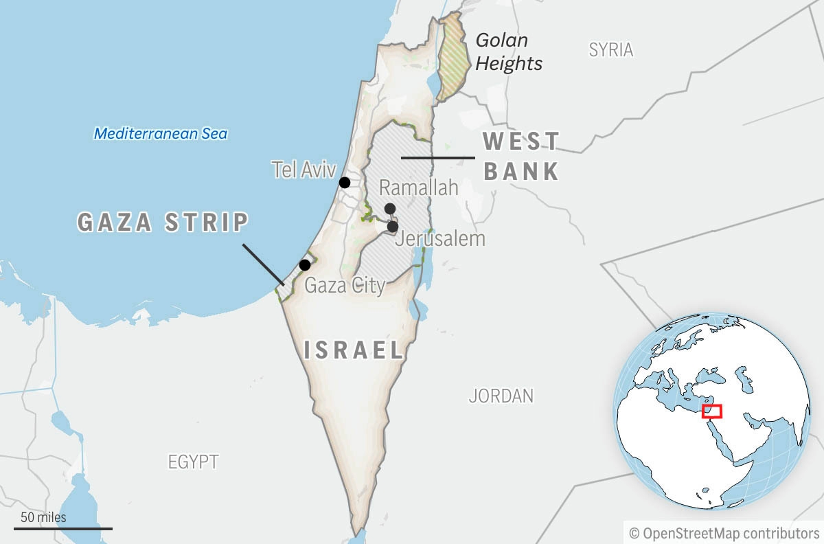 Israel says the remains of 3 hostages have been recovered from Gaza