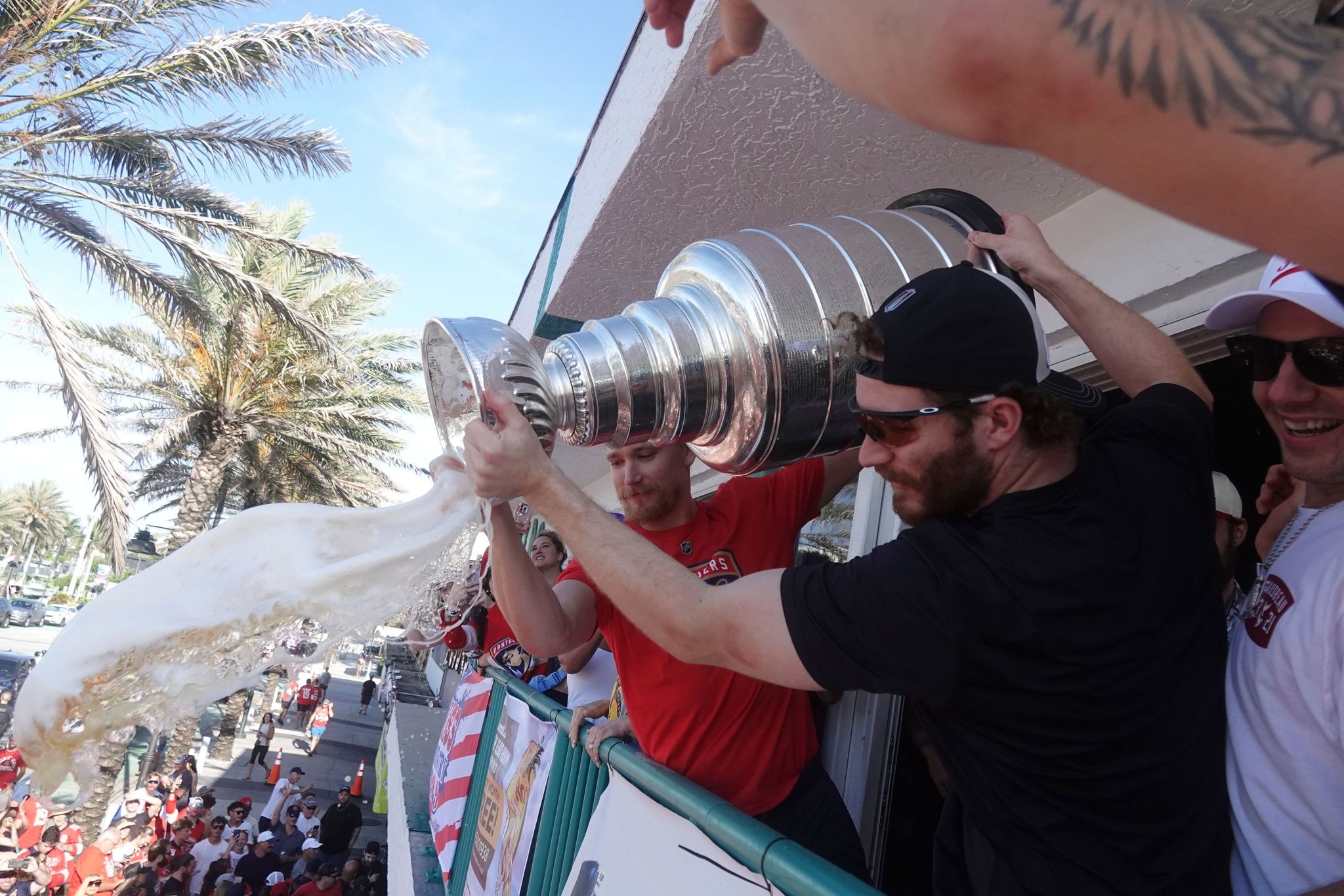 For back-to-back champ Panthers, the celebrations will continue before an important offseason begins