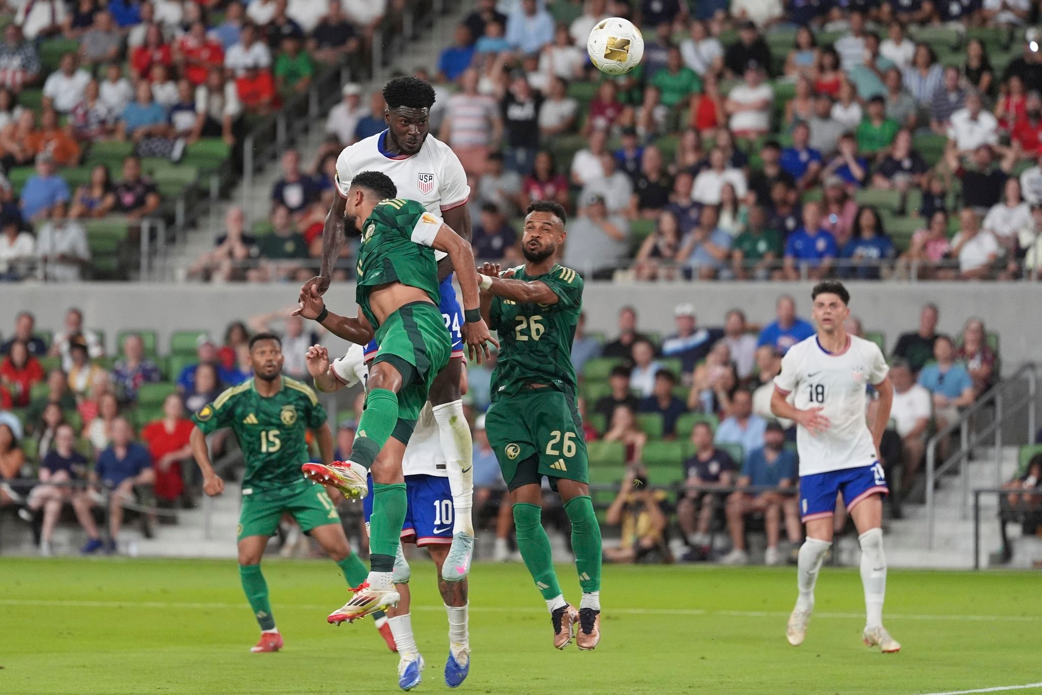 Richards' 2nd-half goal lifts US over Saudi Arabia 1-0 and into CONCACAF Gold Cup quarterfinals