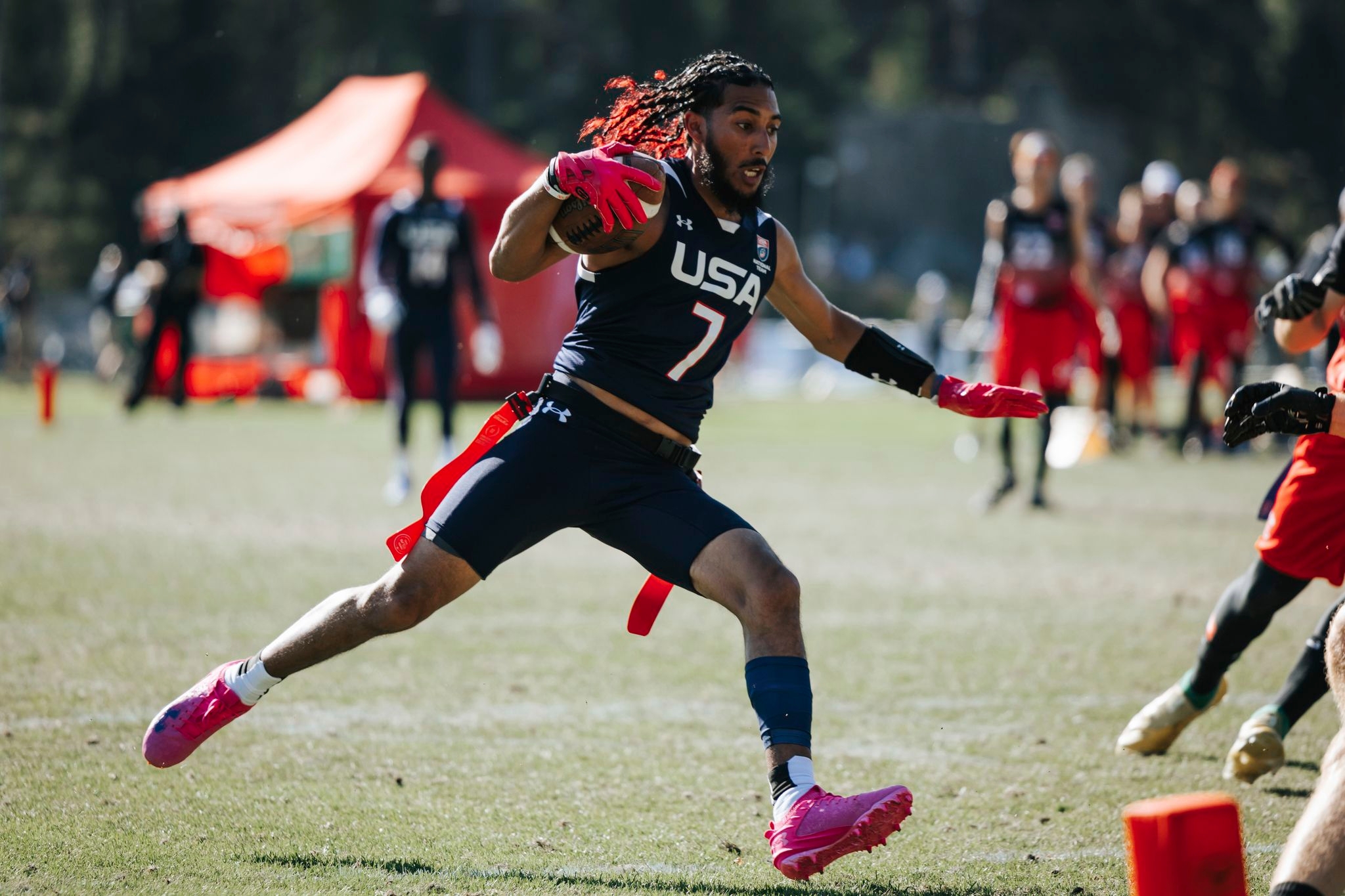 USA Football's 'Summer Series' in Los Angeles showcases flag football ahead of the 2028 Olympics