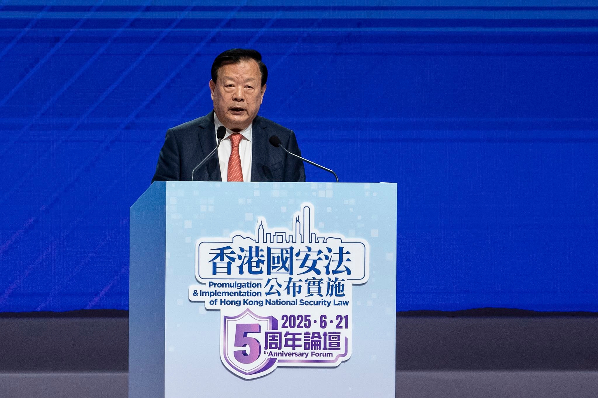 Beijing official overseeing Hong Kong warns of persisting national security threats