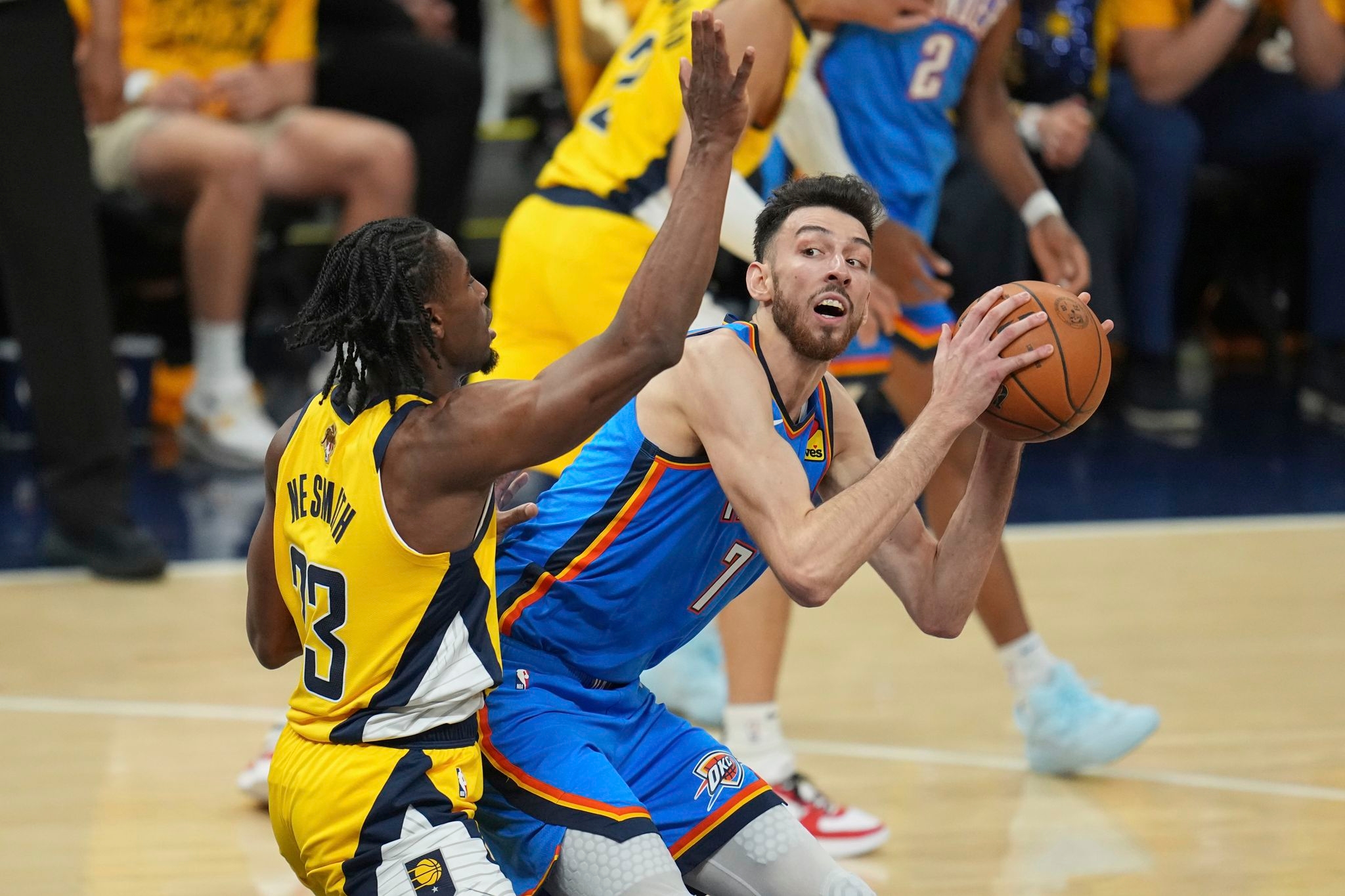 Thunder's Chet Holmgren has struggled in the NBA Finals. Can he bounce back in Game 7?