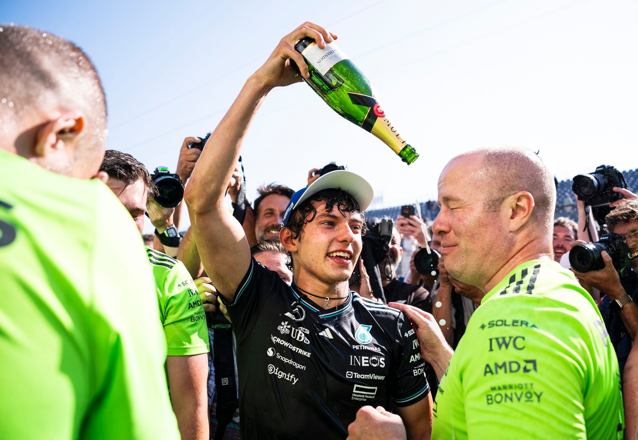 F1 rookie Kimi Antonelli passes his final exams to graduate from high school