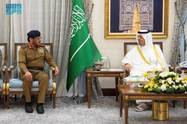 Hajj minister and Civil Defense chief brief Makkah deputy emir on wide array of pilgrims' services