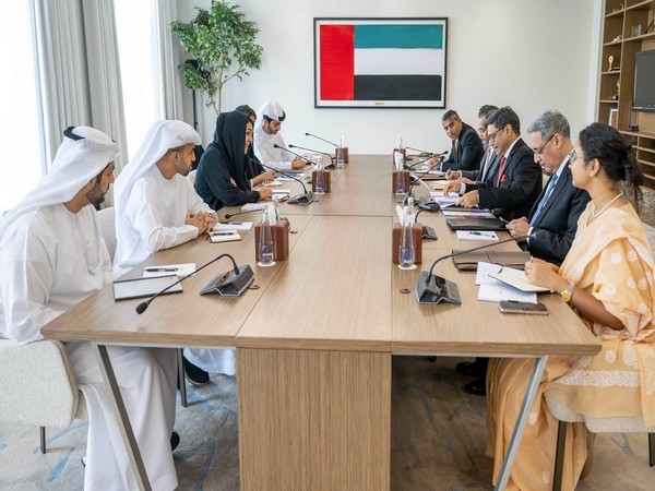 Vikram Misri meets UAE MoS for International Cooperation, HE Reem Al Hashimy