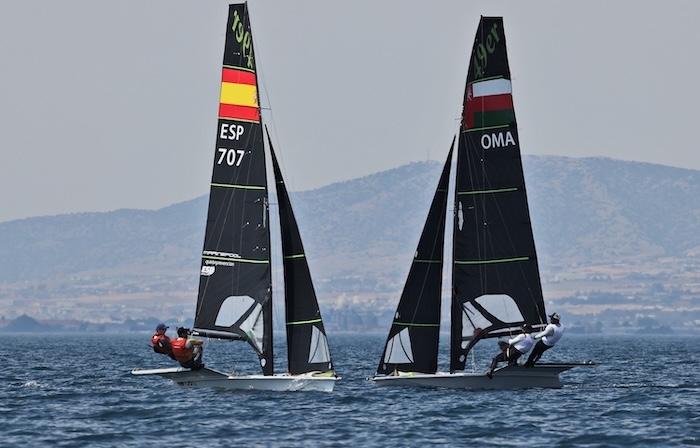 Oman's High Performance 49er Team Sets Sail at Kieler Woche 2025