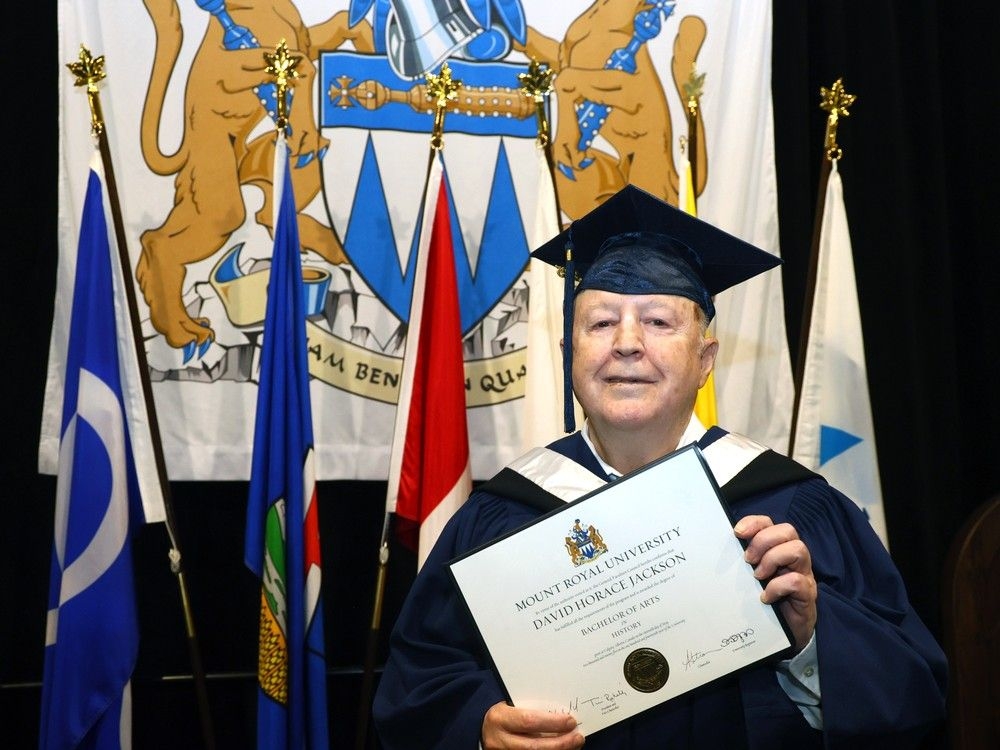 Calgarian, 76, earns history degree from MRU, and plans to return in the fall