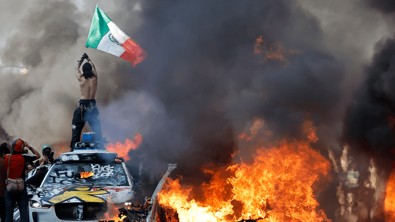 Liberal media downplays LA riots, dismiss violence as isolated while touting 'peaceful' anti-ICE protests