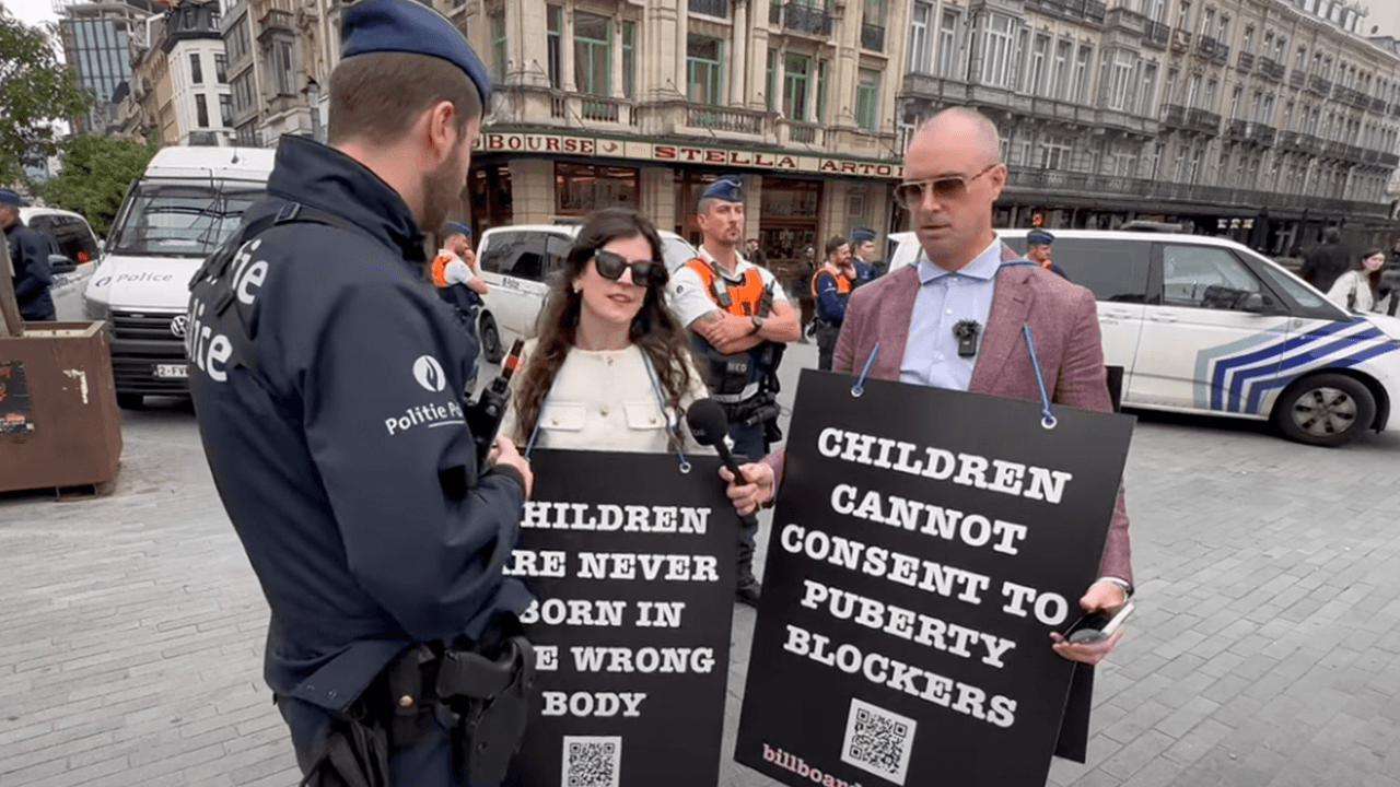 'Billboard Chris' sounds off after arrest in 'most woke city' for opposing transgender treatments for kids