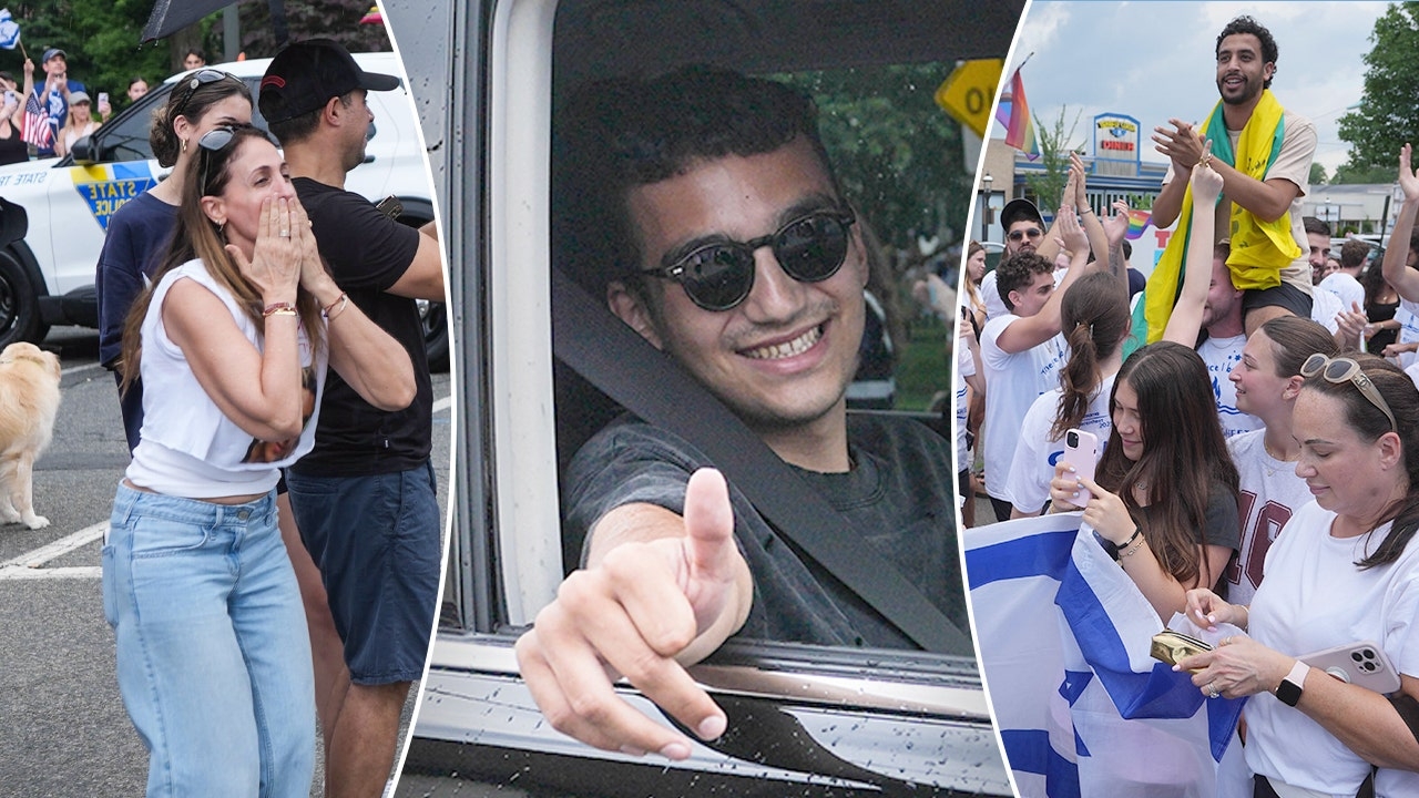 Former Hamas hostage Edan Alexander returns to a hero's welcome in New Jersey