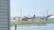 Heart-stopping video shows helicopter flip and crash near Michigan waterfront restaurant