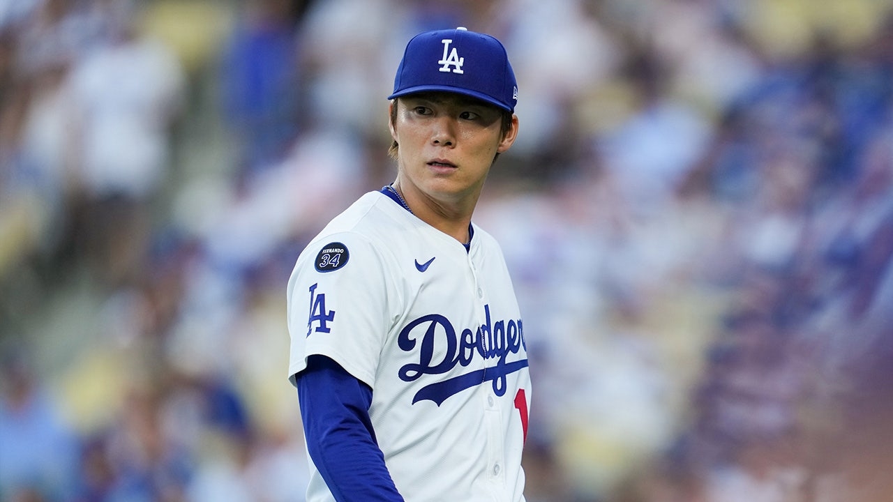 Dodgers' Yoshinobu Yamamoto fails to complete immaculate inning after umpire's controversial call