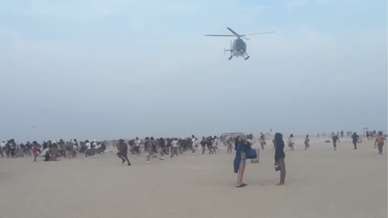 Police under federal investigation for response to beach chaos