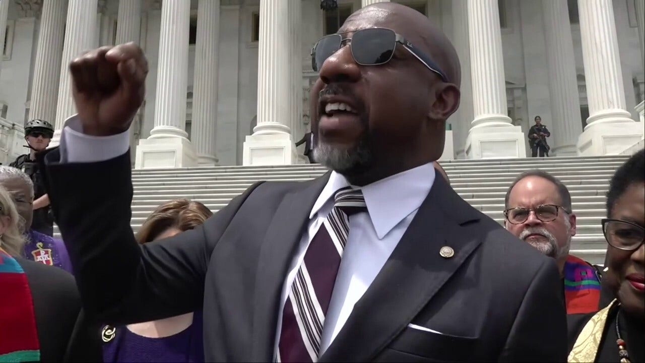 Dems join clergy to pray for 'moral reckoning' to fix Big, Beautiful Bill: ‘I still know how to agitate'