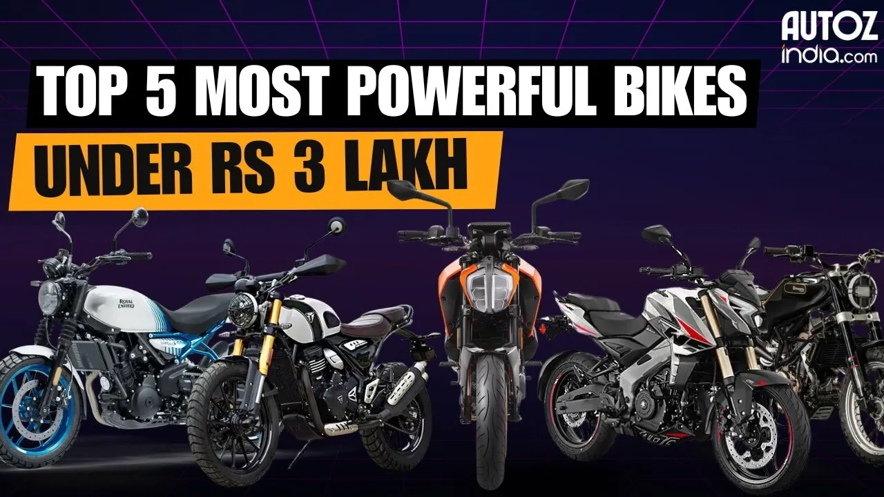 Top 5 Best Bikes Under ₹3 Lakh in India 2025