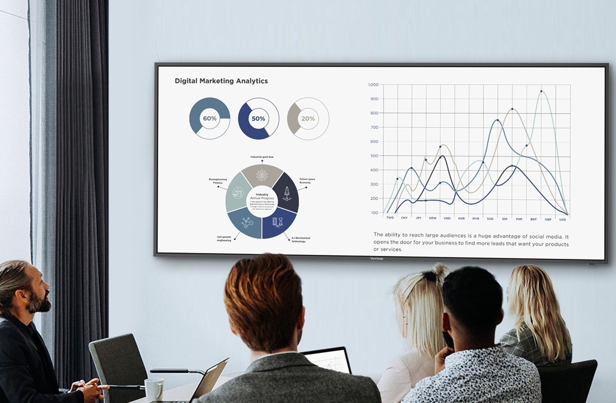 ViewSonic Launches 92' and 105' Ultra-Wide Commercial Displays
