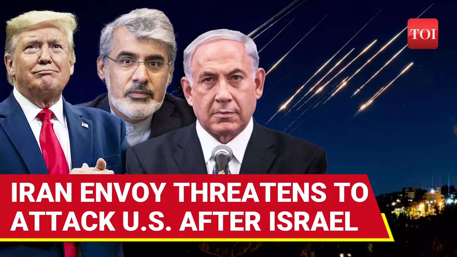 Iran's UN Envoy Vows BRUTAL Attack On U.S. If Trump Crosses 'RED LINE' To Help Israel In War