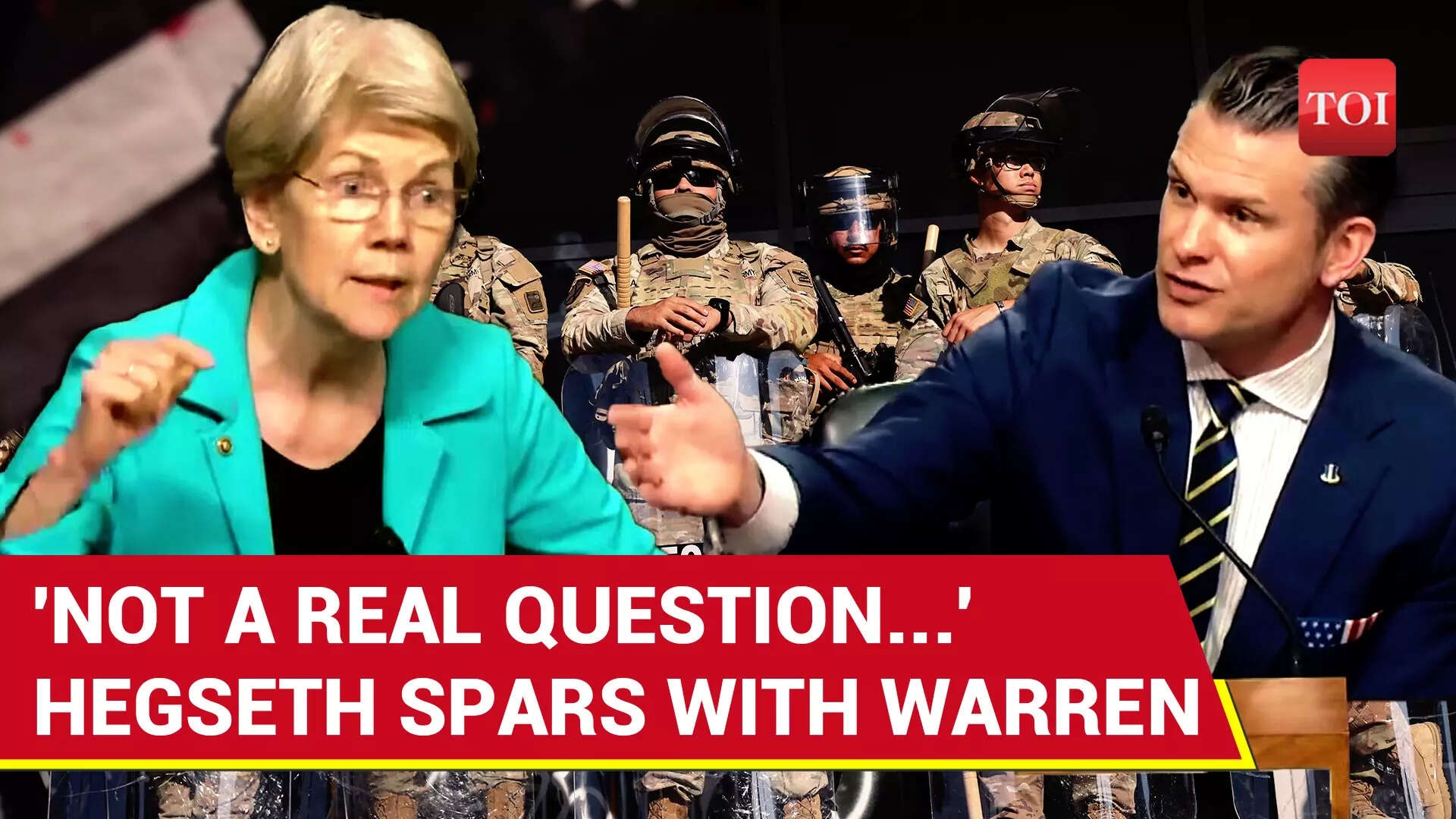 'Won't Tolerate…': Hegseth's Explosive Clash With US Senator Over Trump's Troop Movement