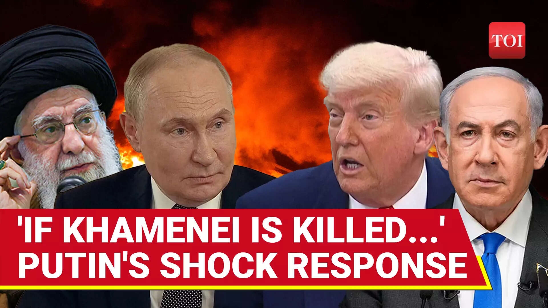 Putin Refuses To Comment On Khamenei Assassination Talk, Backs Political Solution