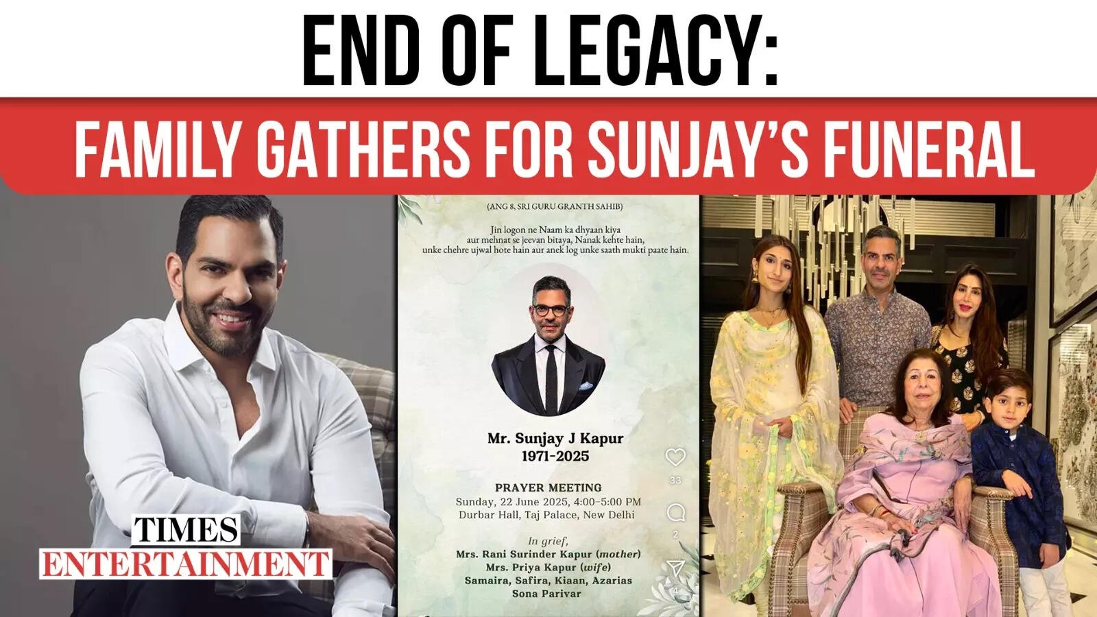 Sunjay Kapur's Last Rites Today in Delhi