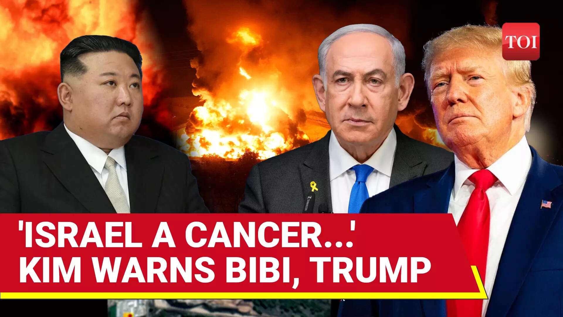 Kim Jong Un Calls Israel 'Cancer-Like Entity' Over Attacks On Iran, Calls Out U.S & Western Nations