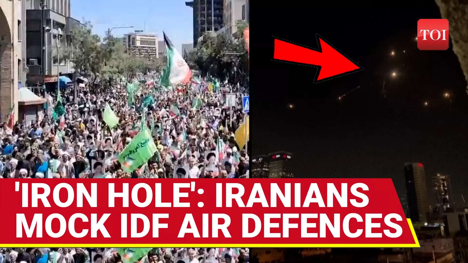 'More Holes Than...': Iranians Mock Israel's IRON DOME As Iran Missiles Penetrate Israeli Defences