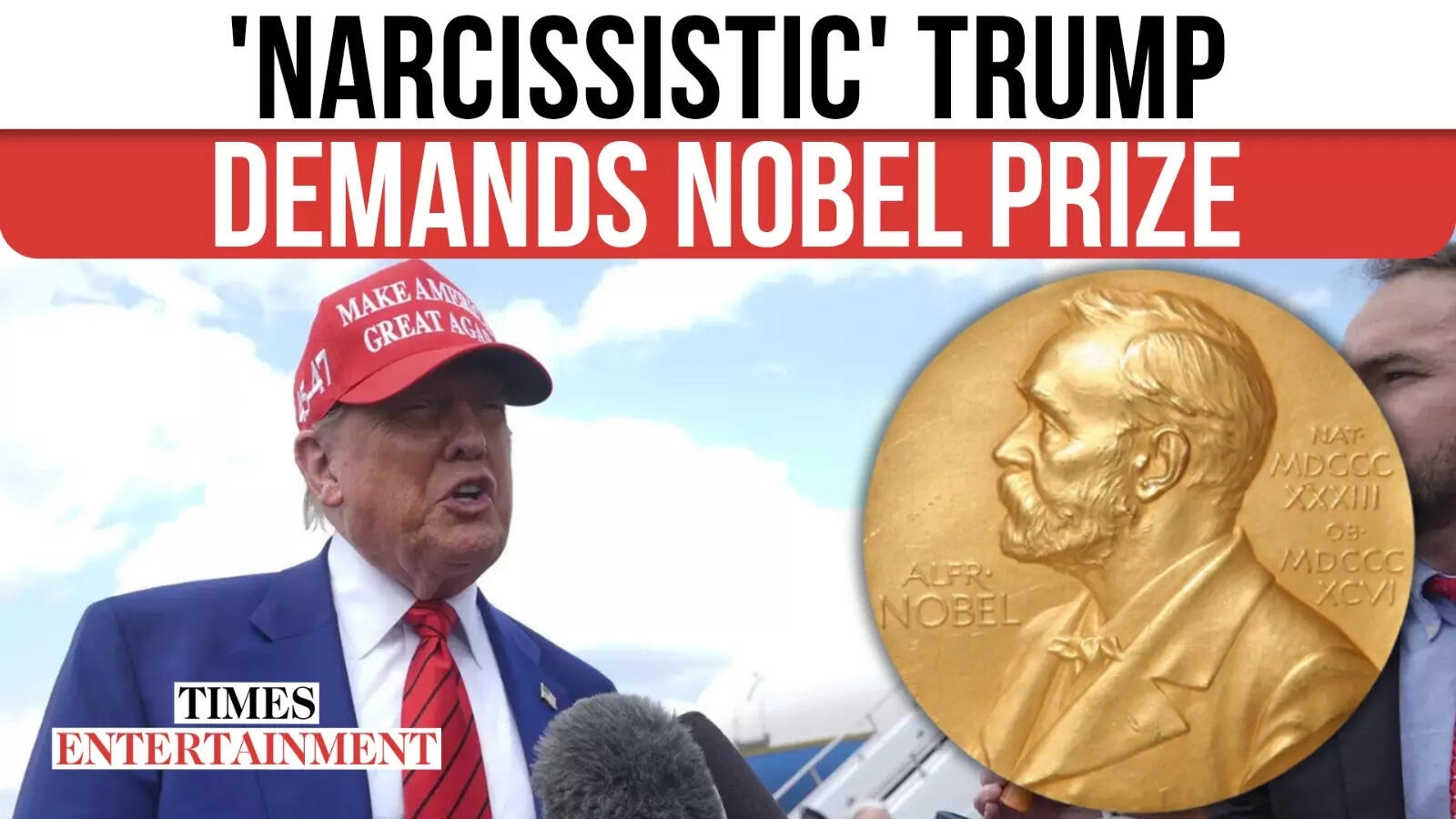 Trump Demands Nobel: Internet Calls Him ‘DELUSIONAL' In Viral Backlash