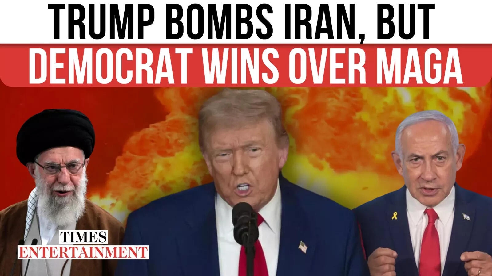 Trump's Iran Attack Tweet Receives Unexpected Democratic Thumbs-Up, MAGA Blows Up Internet