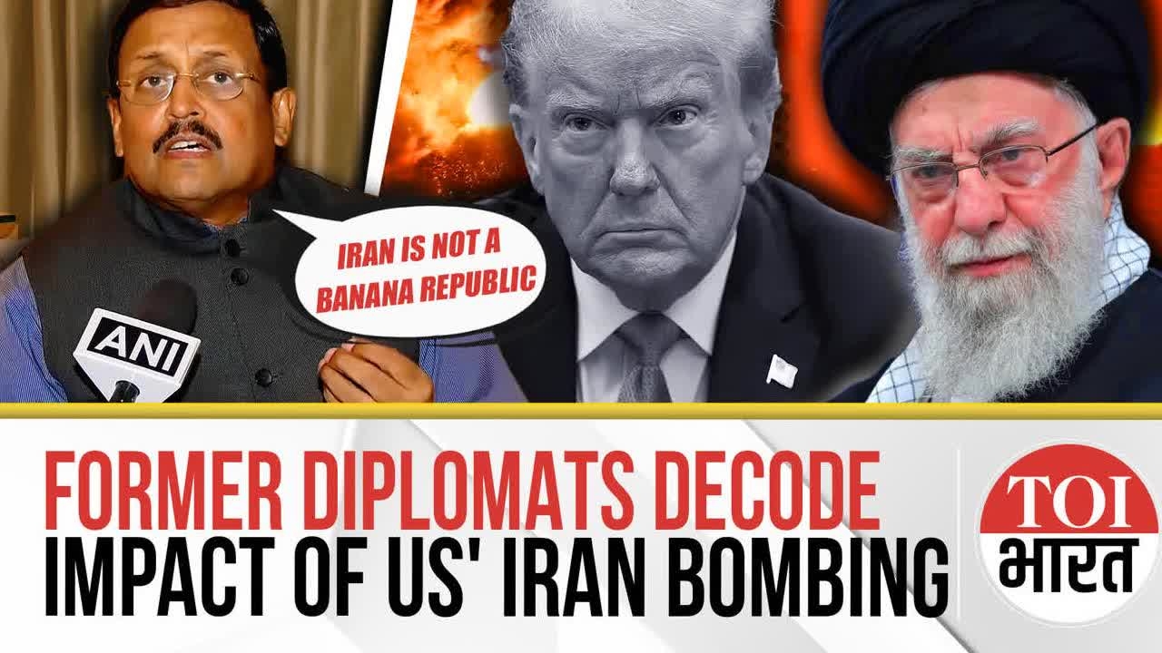 As U.S. Bombs N-Sites In Iran, Ex-Envoys Decode Escalating Conflict's Impact On India And World