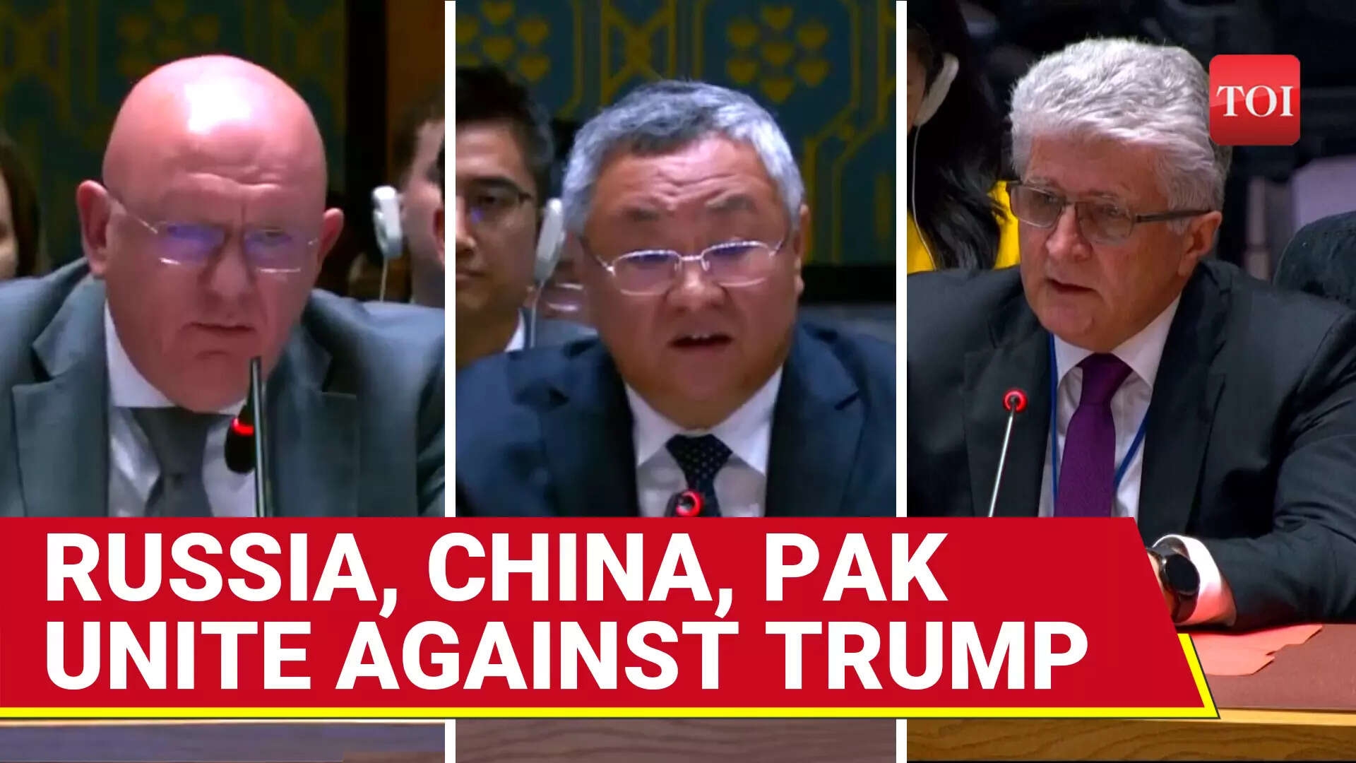 Putin's Envoy Ignites FIRESTORM At UN; China, Pakistan Join Front Against Trump's Iran Strikes
