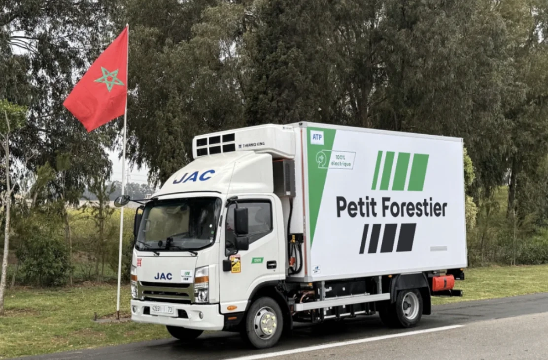 Morocco's first 100% electric refrigerated truck launched by Petit Forestier