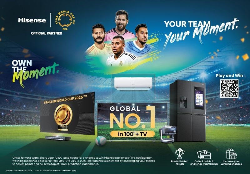 Hisense Ignites Football Fever with Innovative Technology and Exclusive Rewards for Fans in Saudi Arabia