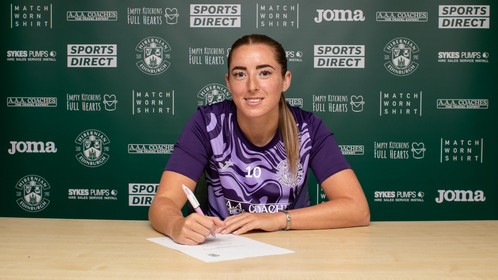 Kathleen McGovern named ScottishPower Women's Premier League Player of the Month for May