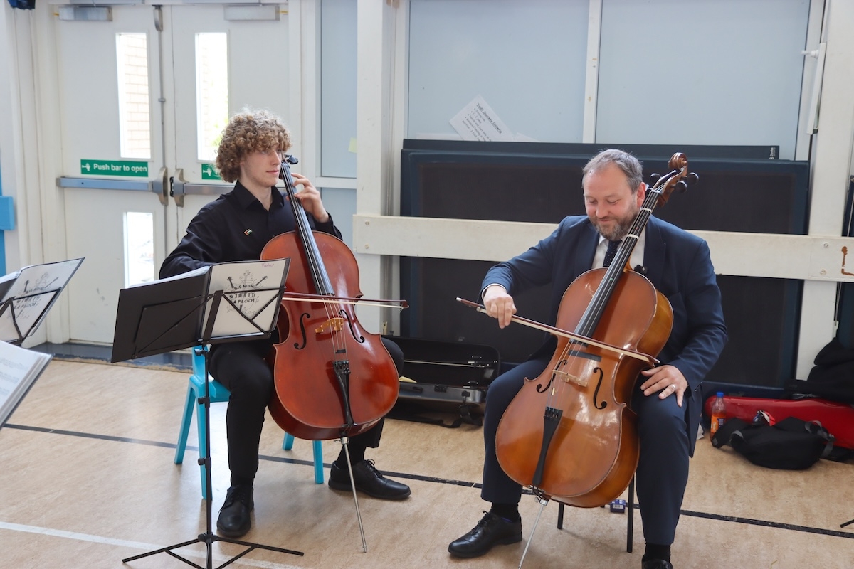 Scottish Secretary gets to know The Big Noise